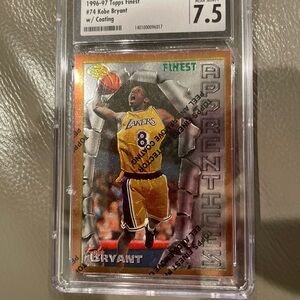 Topps Finest Basketball Card - Gold and Silver